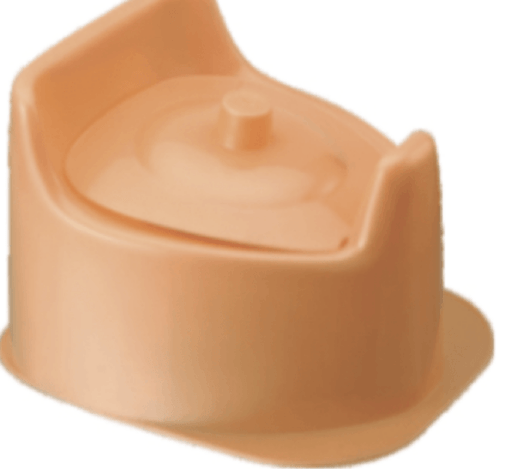 Baby potty with lid 